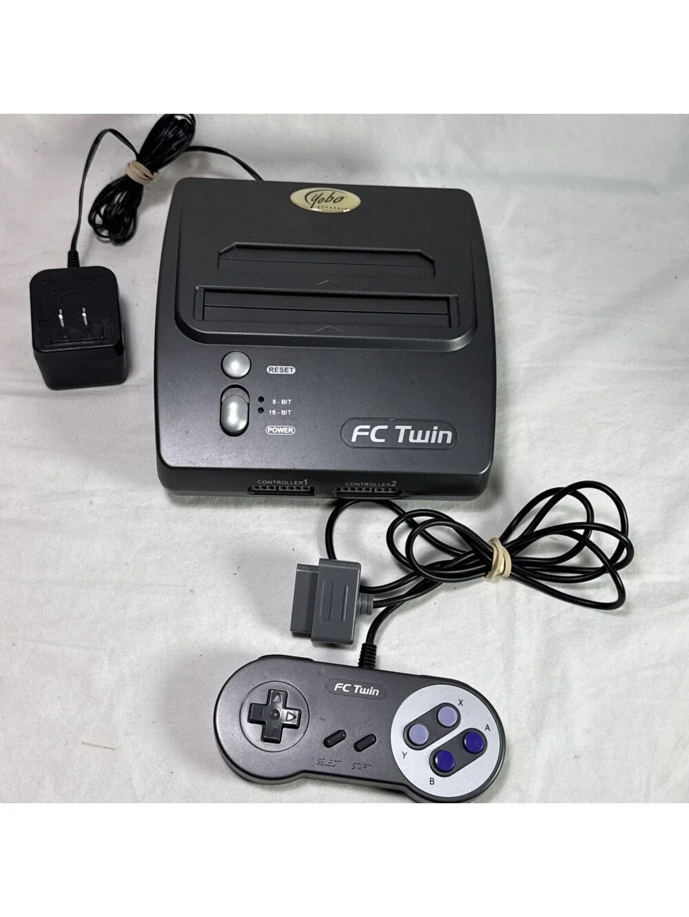 Yobo Gameware FC TWIN - NES & SNES Dual Video Game Console - Tested